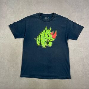 Ecko Unlimited Green and Black Graphic Tee